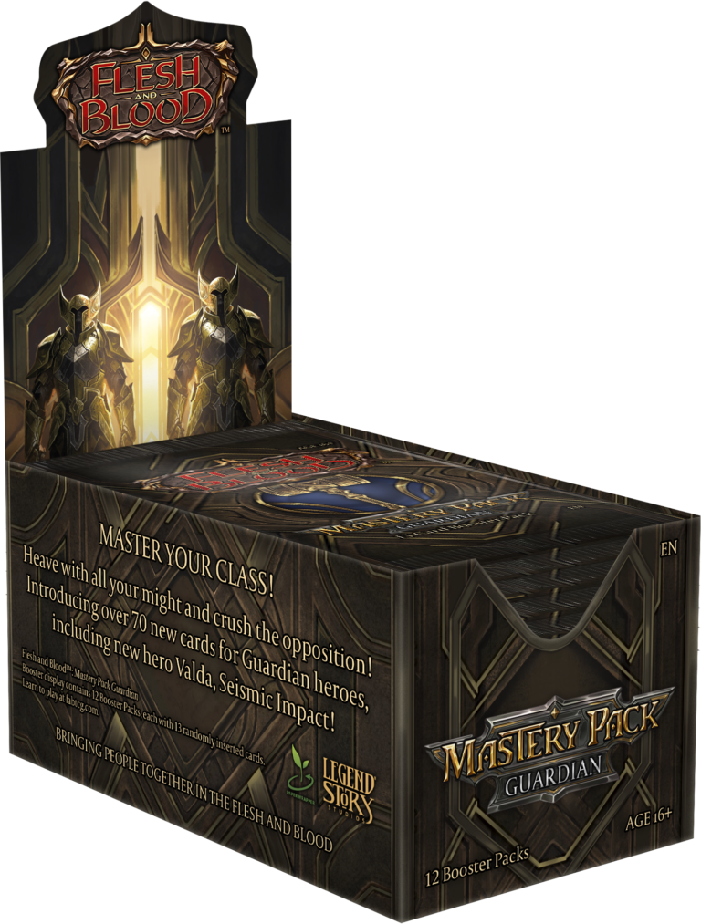 Flesh and Blood - Boite de boosters de Pack Maîtrise: Gardien - Mastery Pack: Guardian - Display - EN