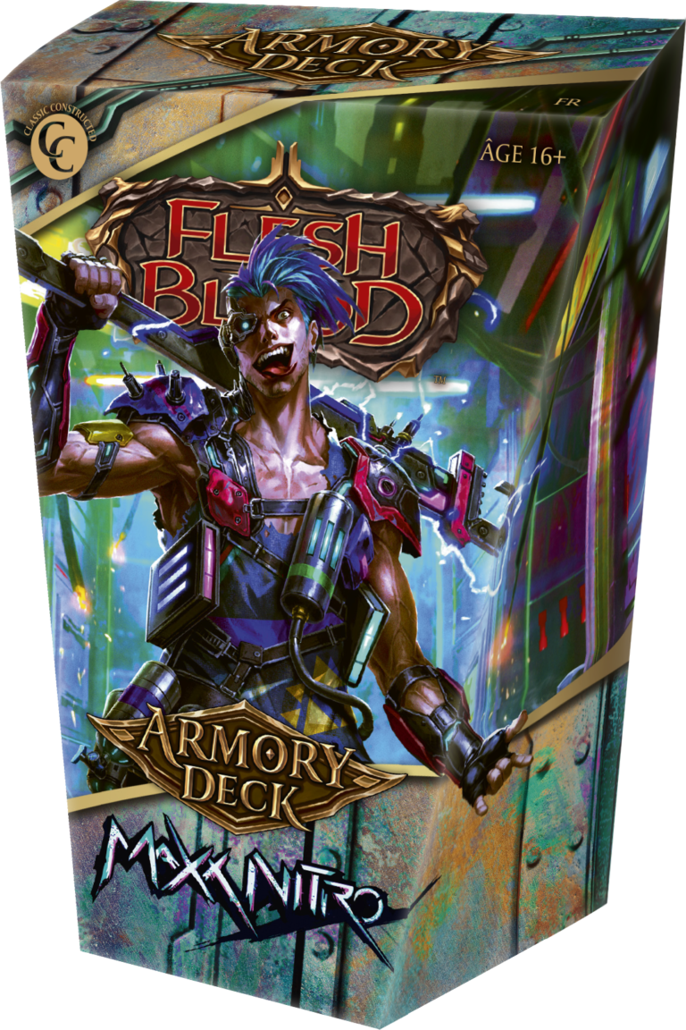 Armory Deck : Maxx Nitro – Flesh and Blood FR