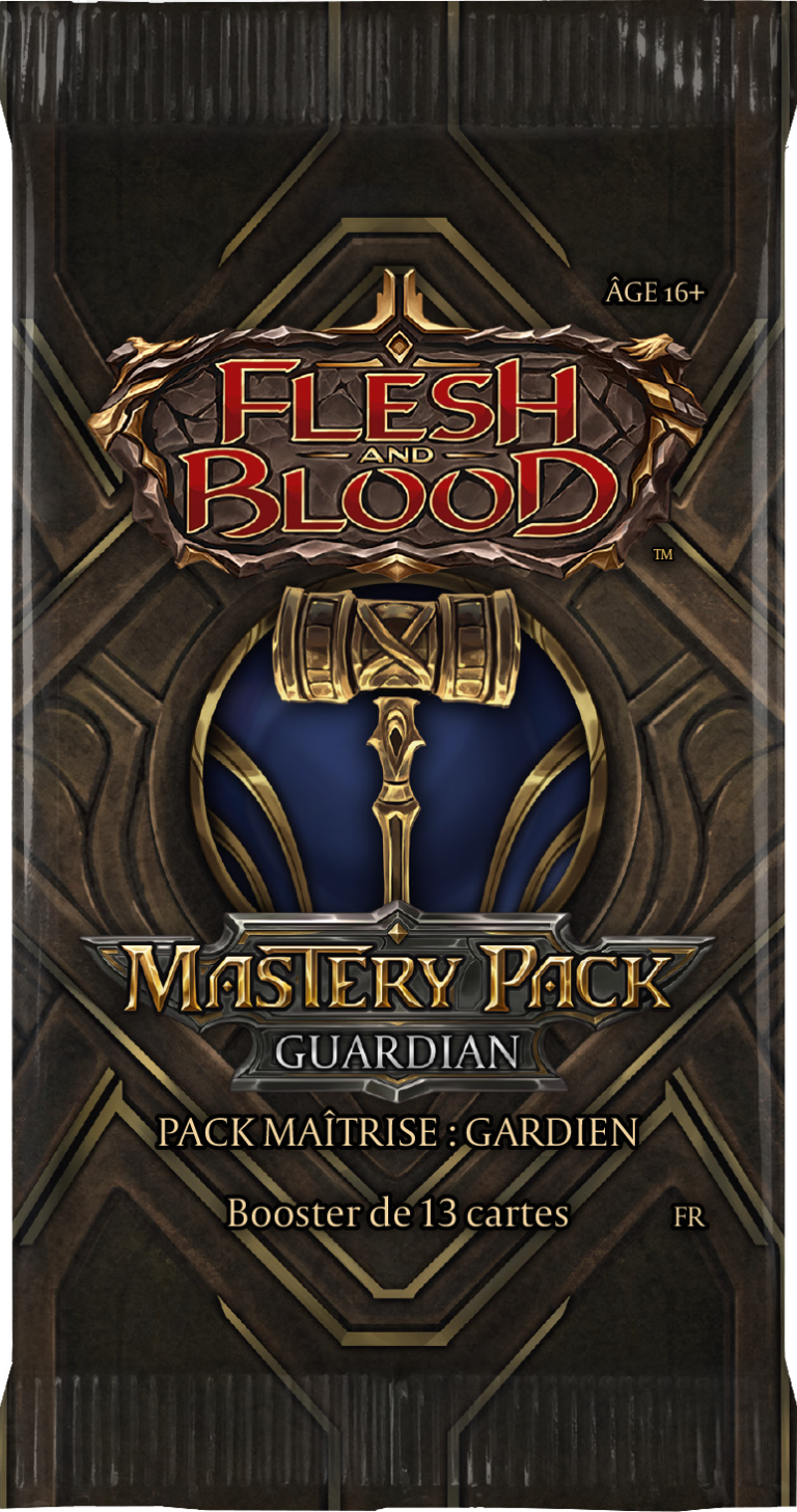Flesh & Blood - Booster de Pack Maîtrise: Gardien - FR