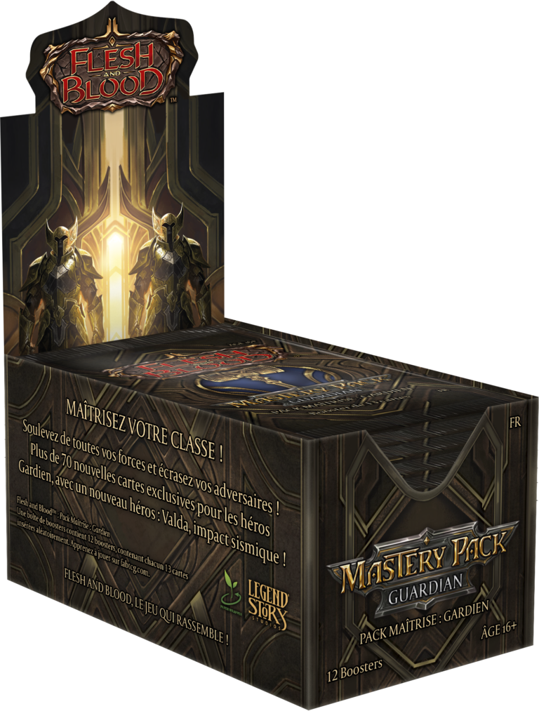 Flesh & Blood - Boite de boosters de Pack Maîtrise: Gardien - Display 12 boosters FR