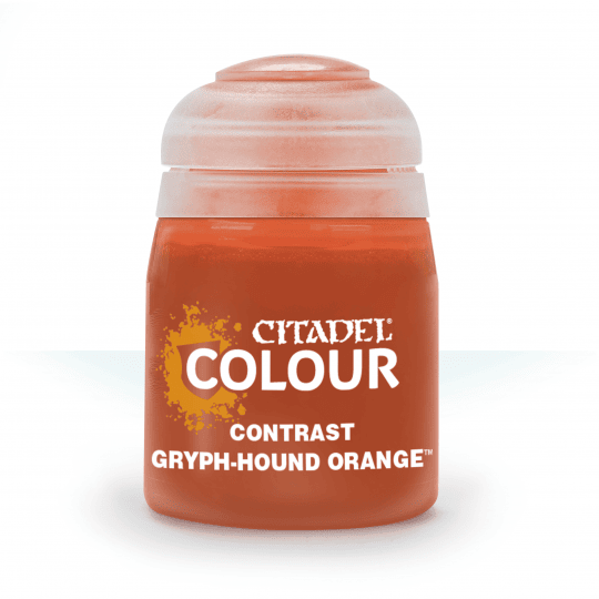 Games Workshop Citadel Contrast Paint: Gryph-Hound Orange 18ml Warhammer 29-11