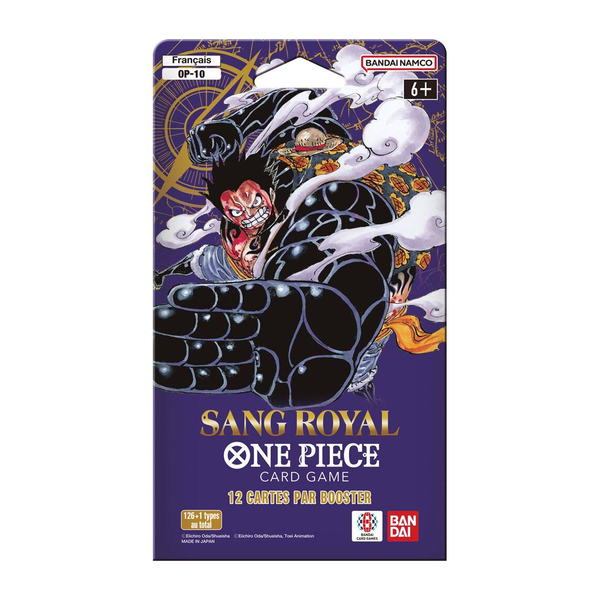 One Piece OP10 - Royal Blood - Sleeved Booster (blister) - FR