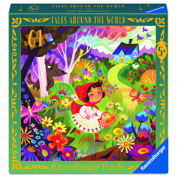 Puzzle 64 pièces - Contes du Monde - Le Petit Chaperon rouge