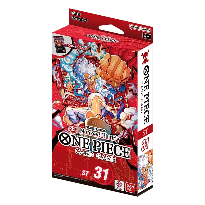 One Piece ST31 - Starter Deck: Red Monkey.D.Luffy - EN