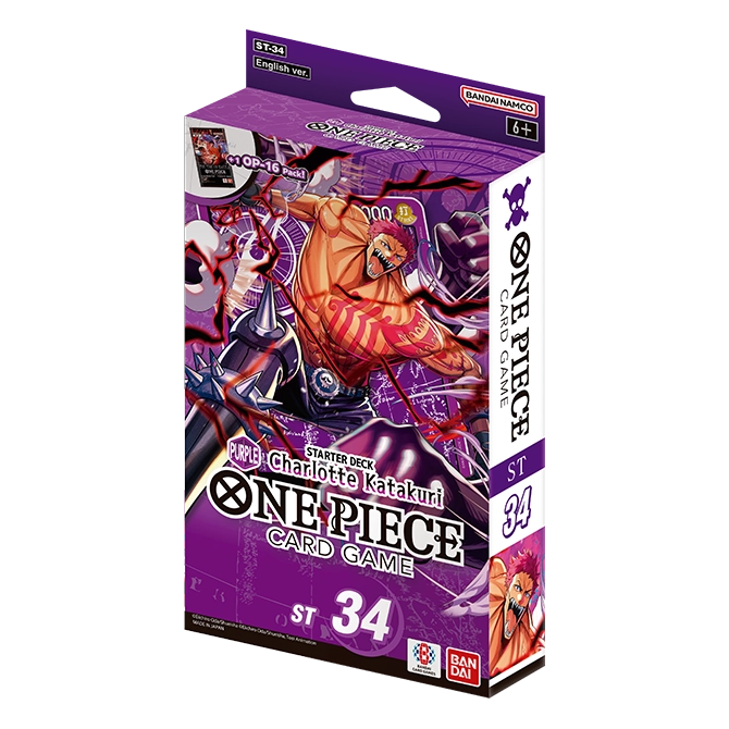 One Piece ST34 - Starter Deck: Purple Charlotte Katakuri - EN
