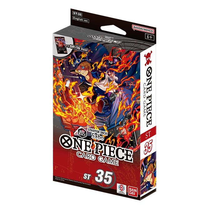 One Piece ST35 - Starter Deck: Red/Black Sabo - EN