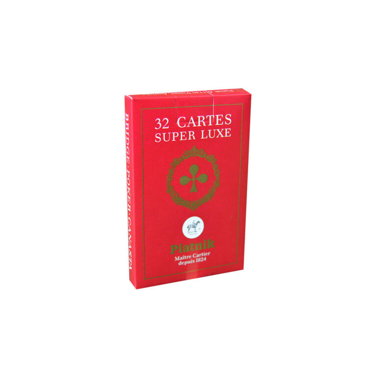 Piatnik - Jeu De 32 Cartes Rouge ou Bleu