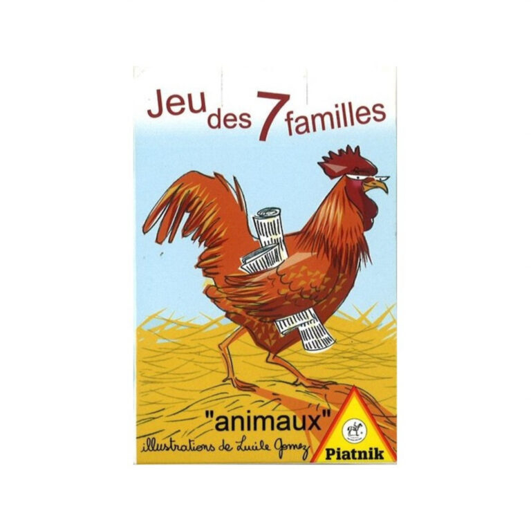 Jeu De 7 Familles Animaux PIATNIK