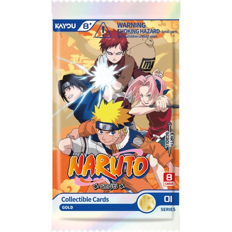 Kayou Naruto Earth Scroll - Gold Série 1 - Booster 8 cartes