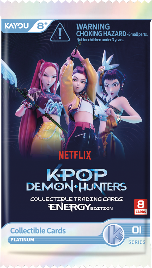 KPop Demon Hunters - World Tour Energy Edition - Booster 8 cartes