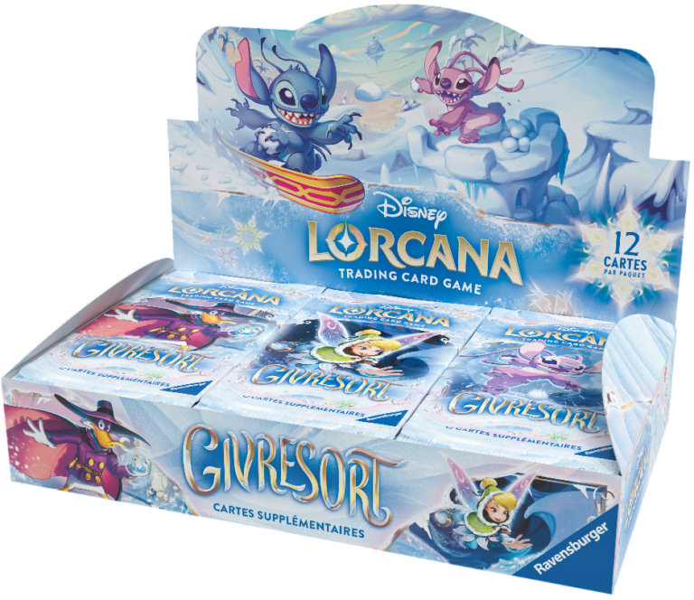 Lorcana S11 - Boite de boosters de Givresort - Display 24 boosters - FR
