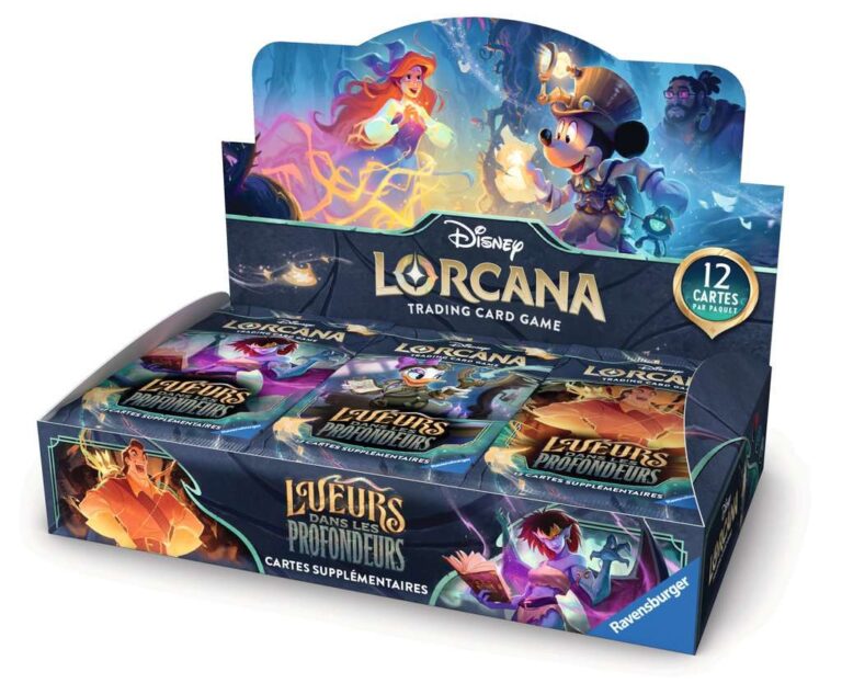 Lorcana S10 - Boite de boosters de Lueurs dans les Profondeurs - Display 24 boosters - FR