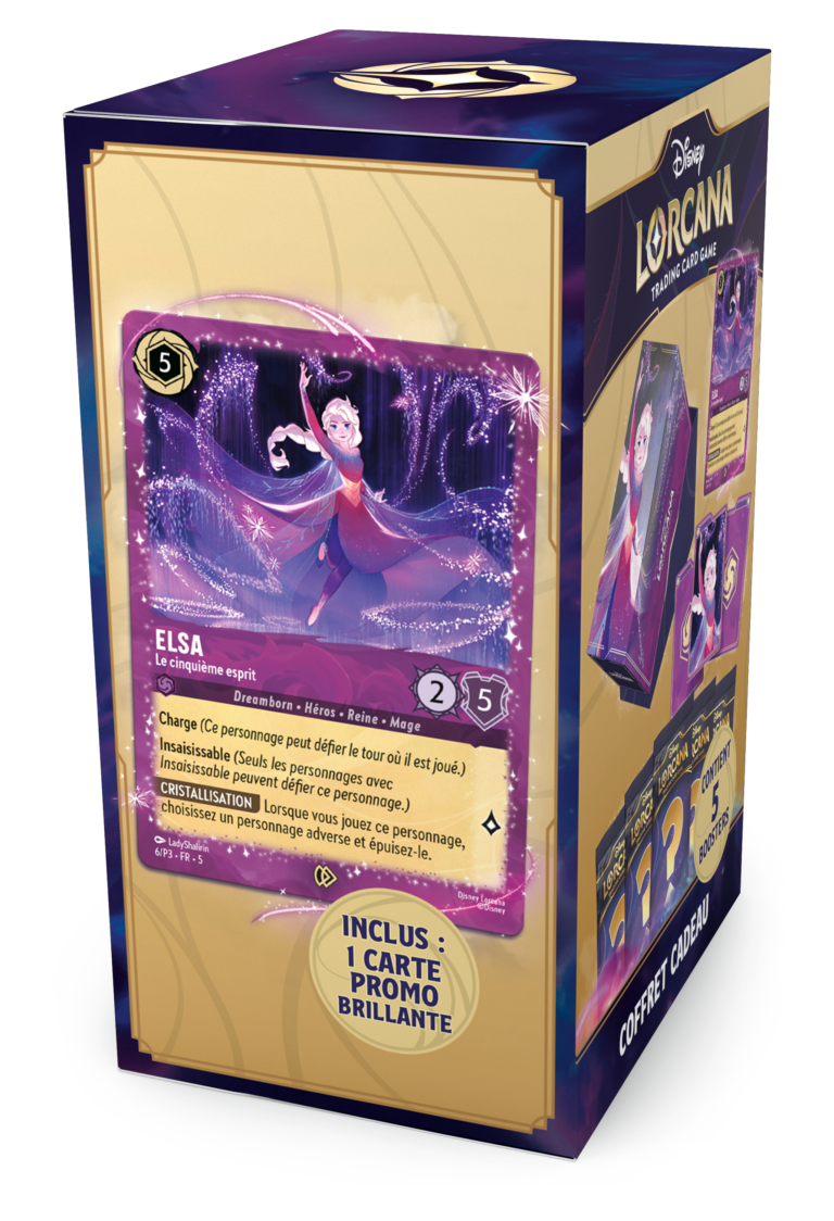 Lorcana S9 - Le Coffret Cadeau de Elsa - Fabuleux - FR