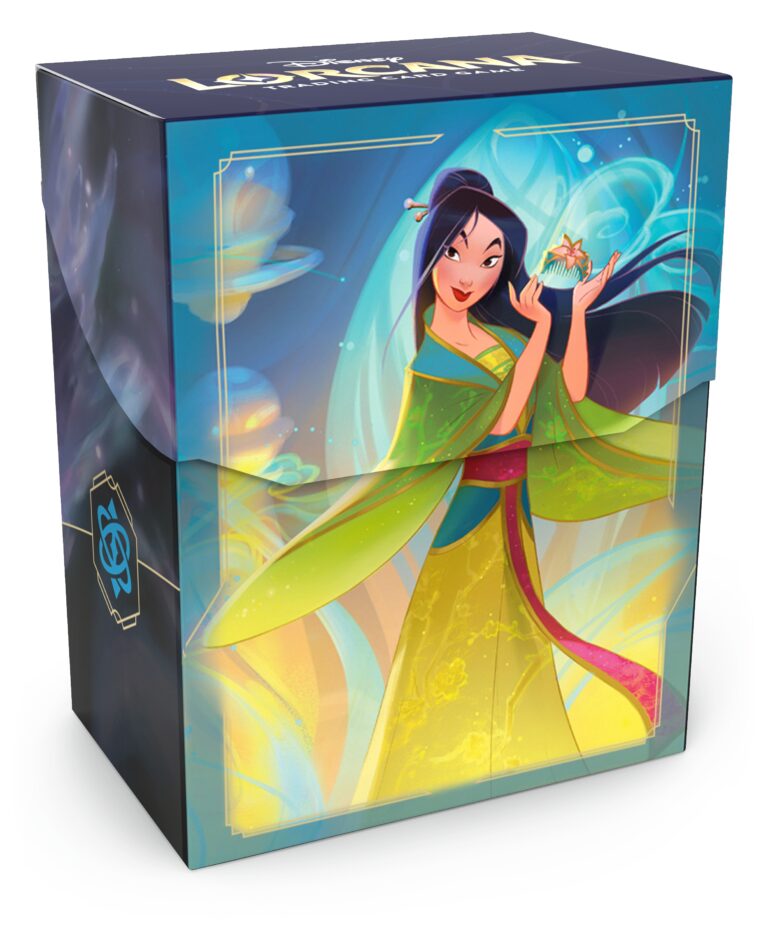 Lorcana S9 — Fabuleux : Deck Box « Mulan - Diplomate prévenante » — 80 cartes