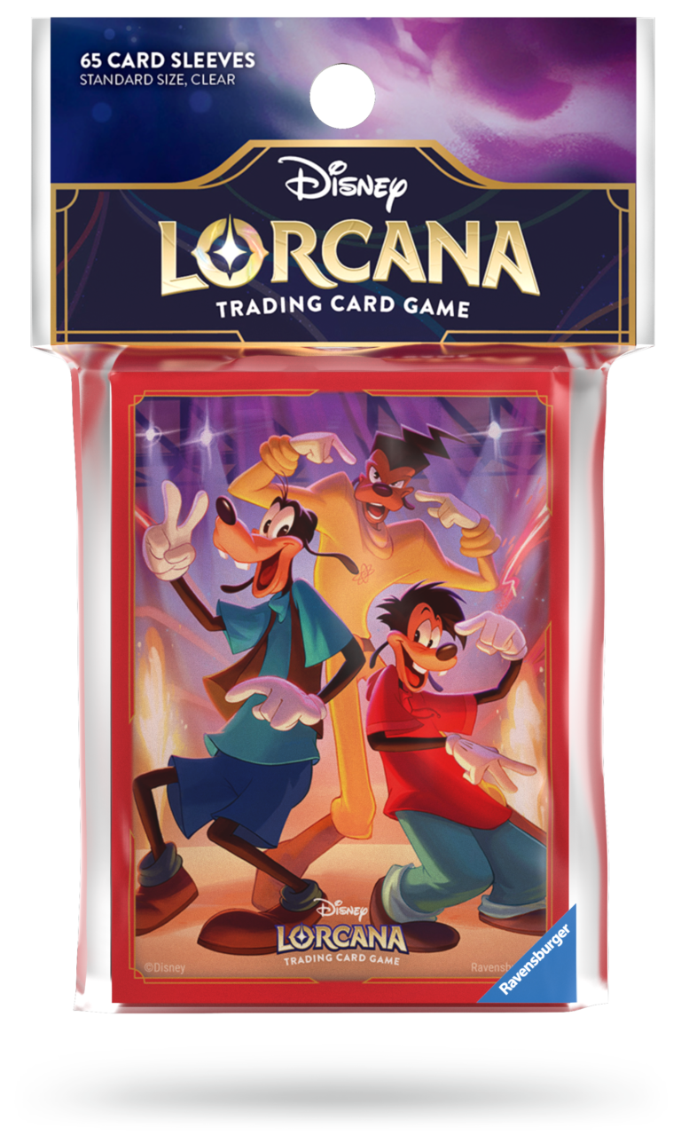 Lorcana Fabuleux : Protèges Cartes "I2I" - Dingo et Max - 65 pochettes