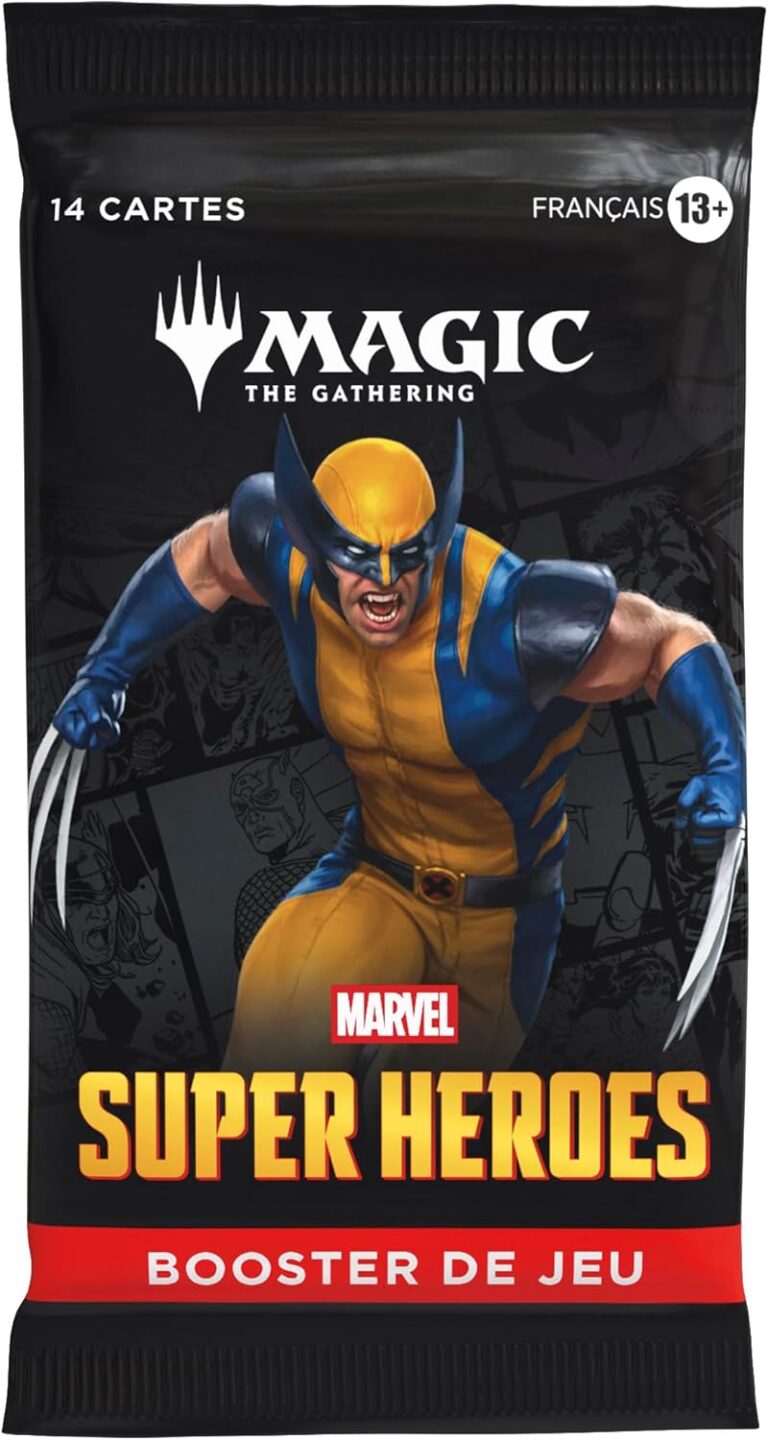 Booster de jeu de Magic: The Gathering | Marvel Super Heroes – FR