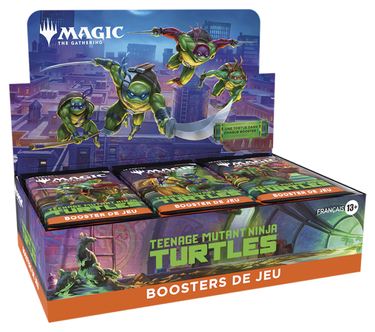 Boite de boosters de jeu de Magic: The Gathering | Teenage Mutant Ninja Turtles – FR – Display 30 boosters