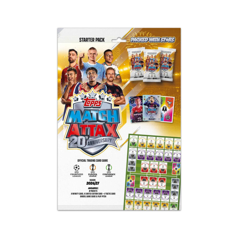 TOPPS Starter Pack UCC Match Attax 26-27 - Foot