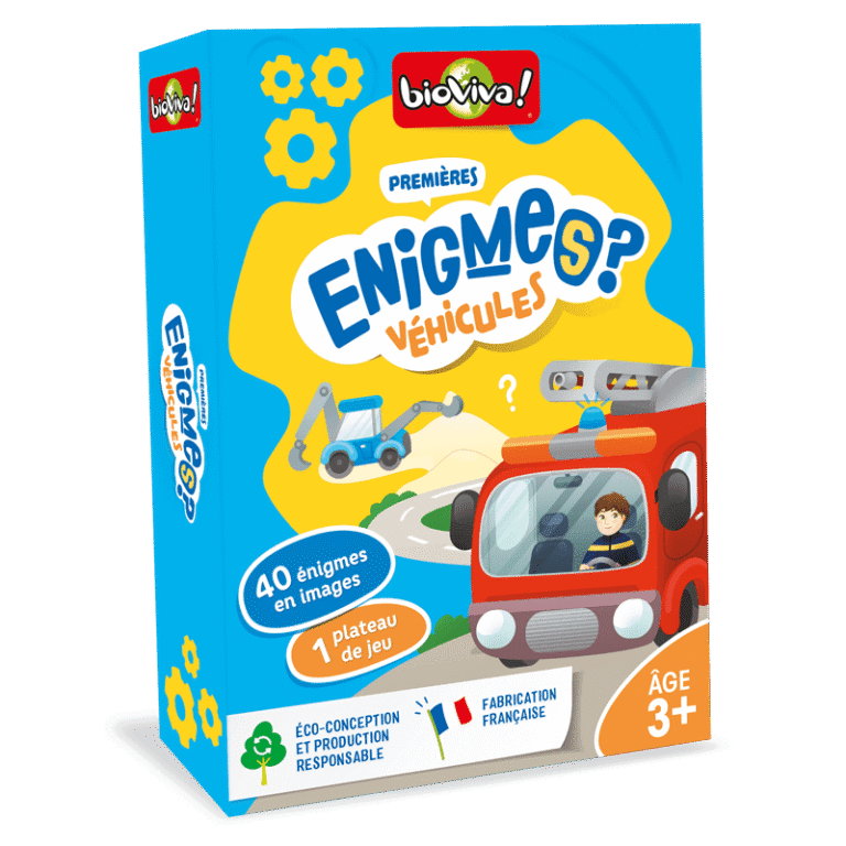 Mes Premières Enigmes - Véhicules