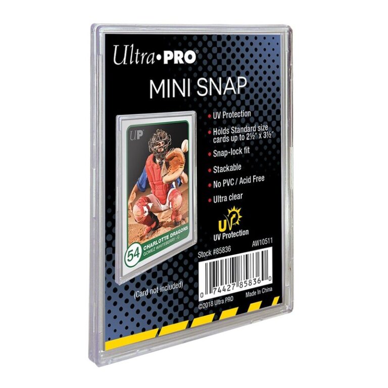 Ultra Pro UV Mini Snap Card Holder - Protection rigide à l’unité