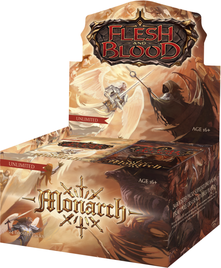 Boite de boosters de Monarch - Unlimited – Flesh and Blood EN – Display 24 boosters