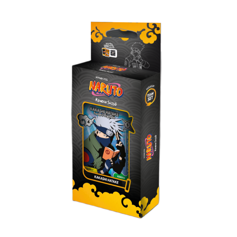 Naruto Mythos - Team Set Kakashi Hatake - Konoha Shidō - 2e édition - FR