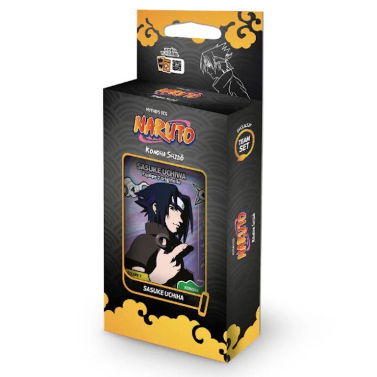 Naruto Mythos - Team Set Sasuke Uchiwa - Konoha Shidō - 2e édition - FR