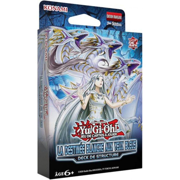 Yu-Gi-Oh! — Structure Deck: Blue-Eyes White Destiny / La Destinée Blanche aux Yeux Bleus — FR