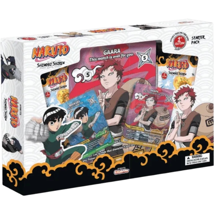 Naruto Mythos TCG - Gaara & Rock Lee FR - SET2 Shinobi Shiren 1st Edition