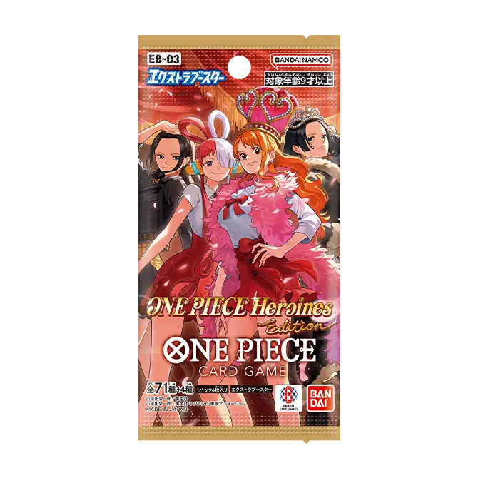 One Piece EB03 - Heroines Edition Booster (Asia Region Legal) - Japonais