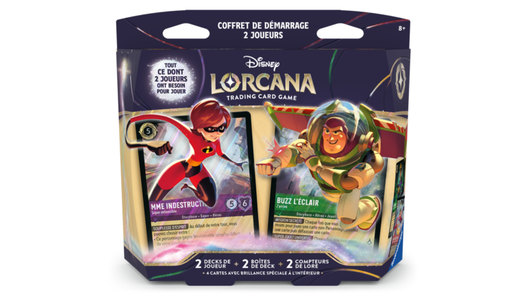 Lorcana S12 - Contrées Inconnues: 2-Player Starter Set - Coffret de démarrage 2 joueurs - FR