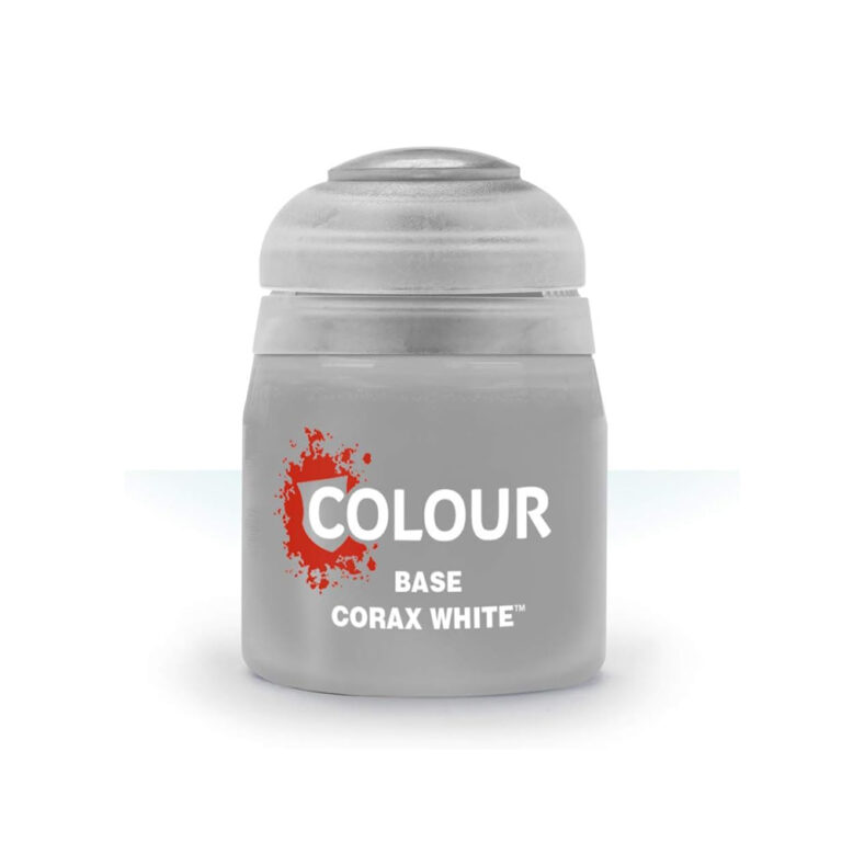 Games Workshop Citadel Base Paint: Corax White 12ml Warhammer 21-52