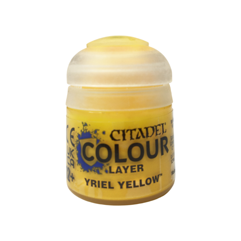 Games Workshop Citadel Layer Paint: Yriel Yellow 12ml Warhammer 22-01