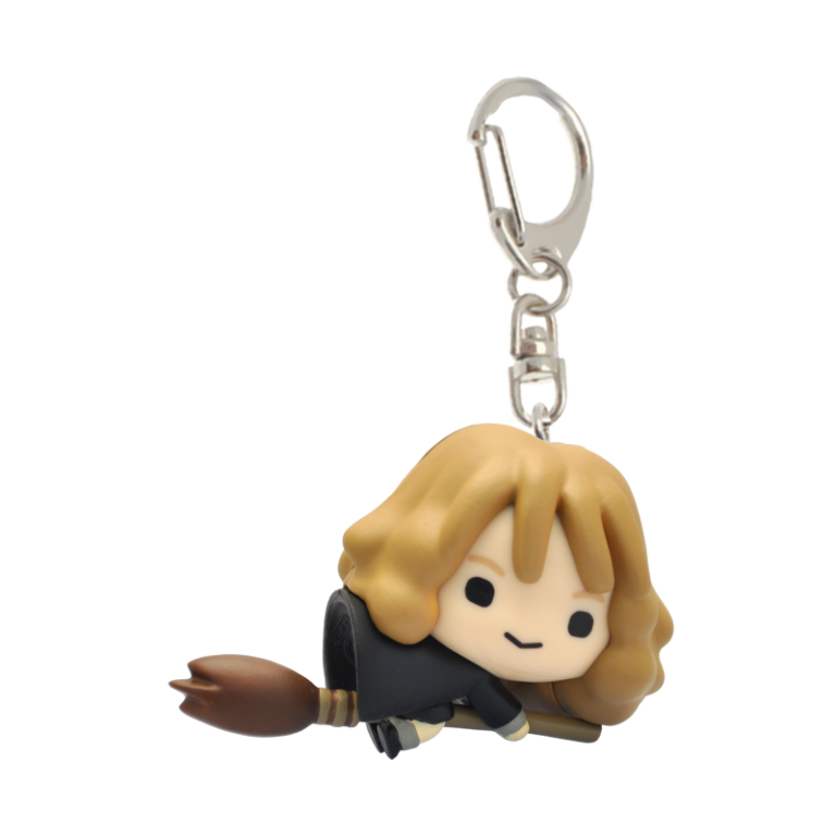 Plastoy - Porte-clés Chibi Hermione Granger sur balai