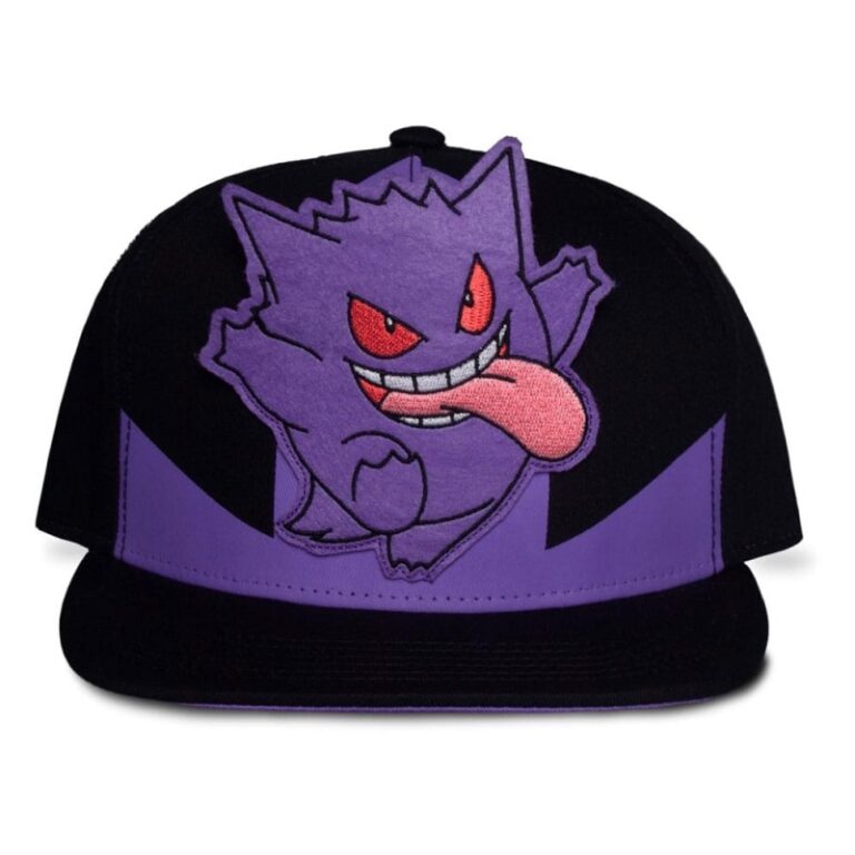 Pokémon - Casquette Ectoplasma (Gengar) noire et violette - NH346814POK