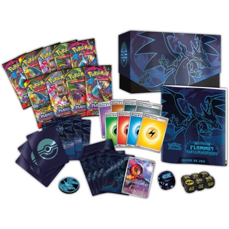 Pokémon - Flammes Fantasmagoriques ME02 - Coffret Dresseur d’Élite ETB - FR