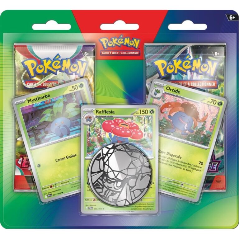 Pokémon - Enhanced 2-Pack Blister: Rafflesia - Duopack 2 boosters - FR