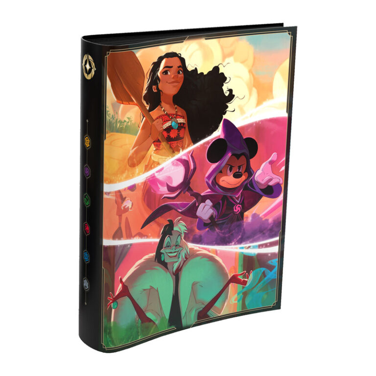 Lorcana S5 - Portfolio Ciel Scintillant: Characters - Vaiana Mickey - A4