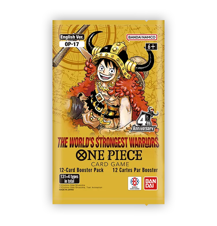 One Piece OP17 - The World’s Strongest Warriors - Booster - EN