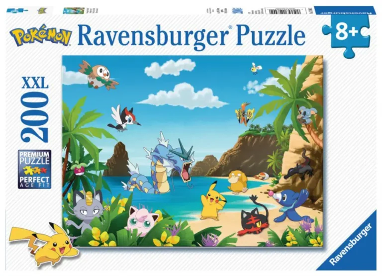 Ravensburger - Puzzle Pokémon Attrapez-les tous ! - 200 pièces XXL