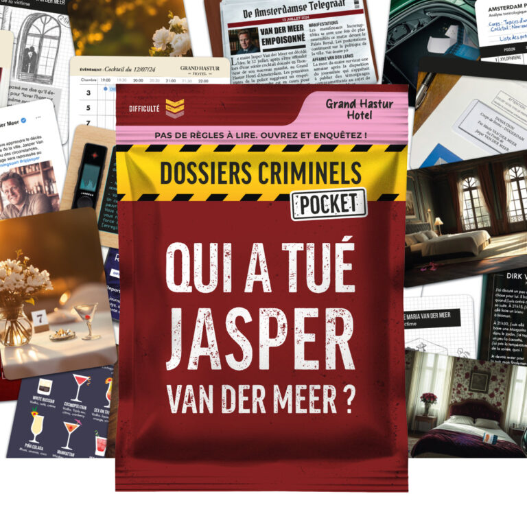 Dossiers Criminels Pocket - Qui a tué Jasper Van der Meer ?
