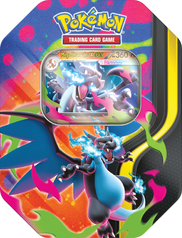 Pokémon - Pokébox Méga-Dracaufeu X ex ou Y ex - Q1 2026 - FR - À l’unité