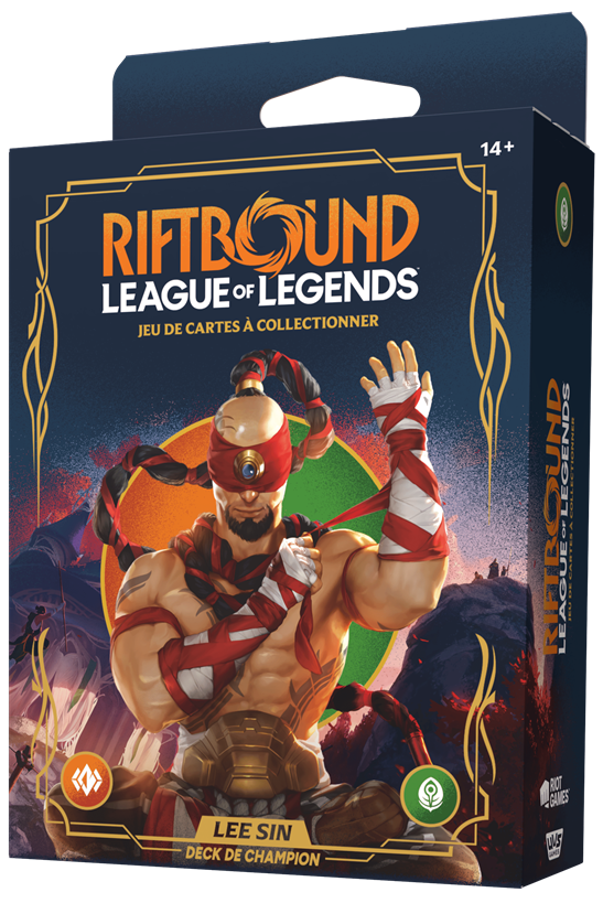 Deck de Champions Lee Sin – Riftbound Origines FR