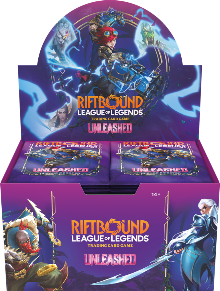 Boite de boosters de Déchaînement – Riftbound Unleashed EN – Display