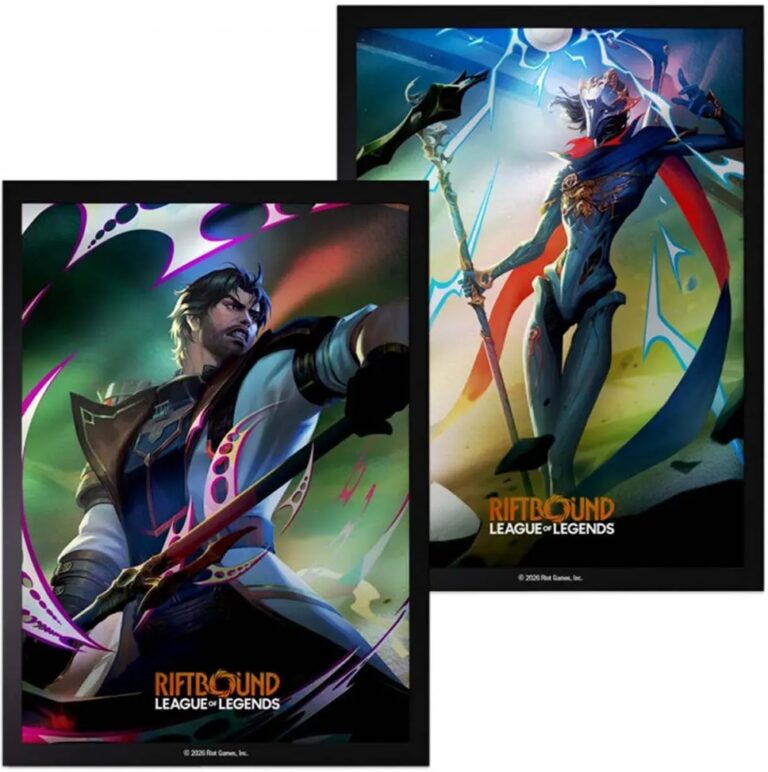 Vendetta : Protèges Cartes Jayce vs Viktor – Riftbound – 100 pochettes