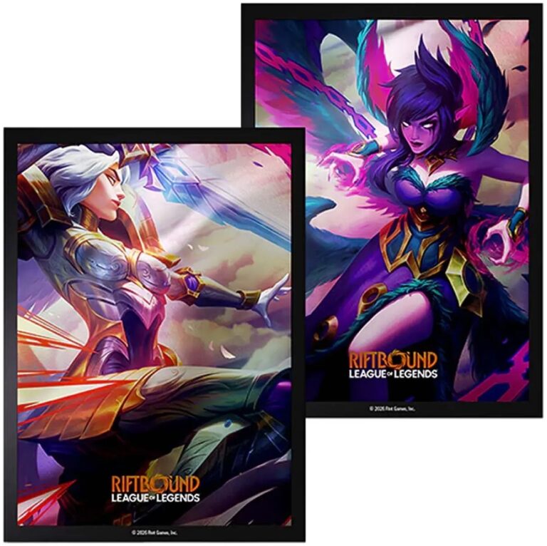 Vendetta : Protèges Cartes Kayle vs Morgana – Riftbound – 100 pochettes