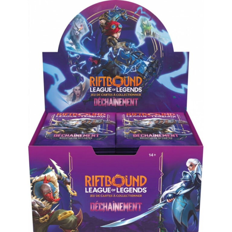 Boite de boosters de Déchaînement – Riftbound FR – Display