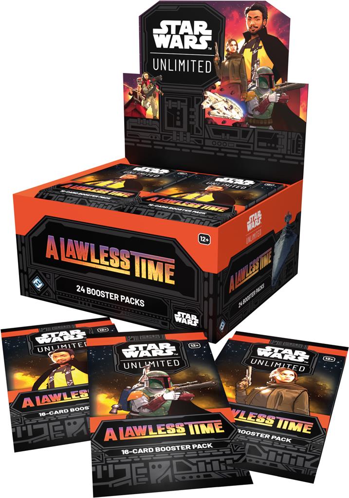 Star Wars Unlimited - Boite de boosters de Sans Foi Ni Loi - A Lawless Time - Display 24 boosters - EN