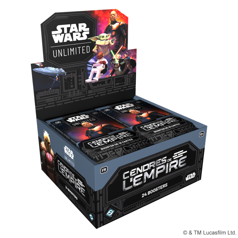 Star Wars Unlimited - Ashes of the Empire Booster Box - Cendres de l’Empire - Display 24 boosters - FR
