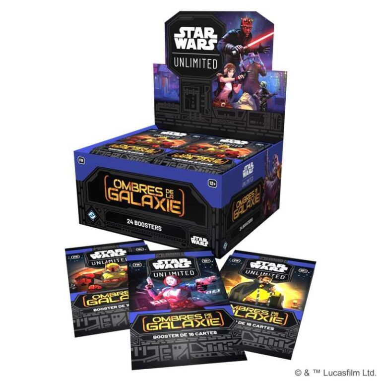 Star Wars Unlimited - Ombres de la Galaxie - Display 24 boosters - FR